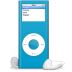 iPod Nano Bleu Icon 72x72 png